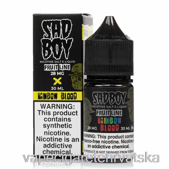 Vape Hrvatska Rainbow Blood - Sadboy Soli - 30ml 48mg